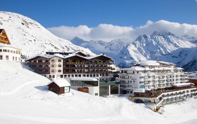 Hotel Edelweiss Hochsoelden Superior Екстер'єр фото